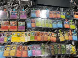 60+ POKEMON card lot Sealed Promo 151 Jolteon Glaceon Flareon Charmander Mewtwo - Image 1