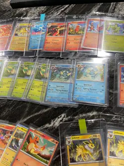 60+ POKEMON card lot Sealed Promo 151 Jolteon Glaceon Flareon Charmander Mewtwo - Image 4