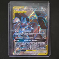 Pokemon Card - SM-Unbroken Bonds 203/214 Lucario & Melmetal GX Full Art Ultra R… - Image 1