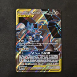 Pokemon Card - SM-Unbroken Bonds 203/214 Lucario & Melmetal GX Full Art Ultra R… - Image 3
