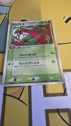 Grovyle Pokemon Promo Card McDonald's 081/PCG-P Vintage Rare Japan 2005 F/S - Image 2
