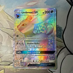 Pokemon TCG Sun and Moon - Umbreon GX card 154/149 (Secret Rare Holo) - Image 1
