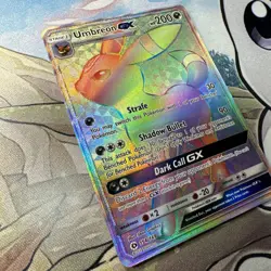 Pokemon TCG Sun and Moon - Umbreon GX card 154/149 (Secret Rare Holo) - Image 3
