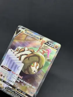 Pokemon TCG Sandaconda v Fusion Strike Holo Full Art Ultra Rare Card 252/264 - Image 3