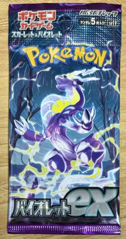 Pokemon Card Violet ex sv1V Factory SEALED Korean Booster Pack Scarlet & Violet - Image 1