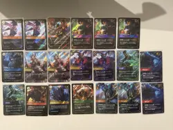 Riftbound Spiritforged Lot Of 20 SHOWCASE Rarity Cards - Image 1