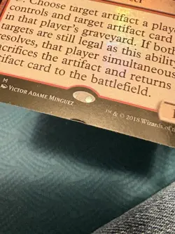 Goblin Welder Duel Decks: Elves vs. Inventors Foil. SMALL DING - Image 3