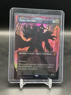 Super Shredder (Borderless) Teenage Mutant Ninja Turtles Foil - Image 1