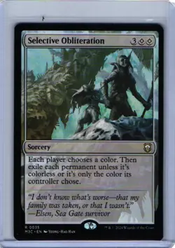 Selective Obliteration Commander: Modern Horizons 3 Regular - Image 1
