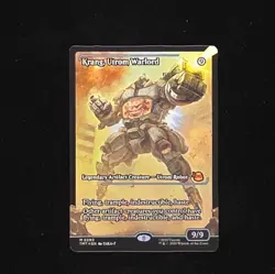 Krang, Utrom Warlord (Showcase) M TMNT Foil 290 NM - Image 1