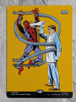 Counterspell (Borderless) MTG Marvel MAR | Spider-Man Doc Ock | Mythic | NM - Image 1