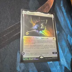 Mtg FOIL The Seriema - Prerelease Edge of Eternities + Bonus Foils - Image 3