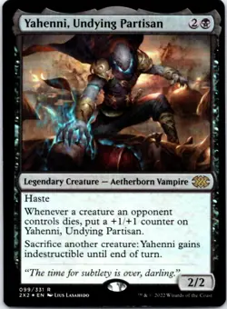 Yahenni, Undying Partisan (Foil) Double Masters 2022, 99 NM - Image 1