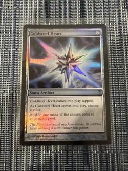 Coldsteel Heart - Coldsnap - Foil - NM+ - UNPLAYED - MTG - Image 1