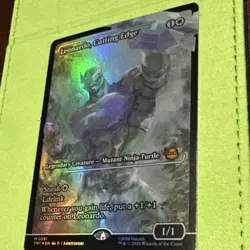 #0281 Leonardo, Cutting Edge (Legendary Creature) (Foil) MTG: TMNT 2026 English - Image 2