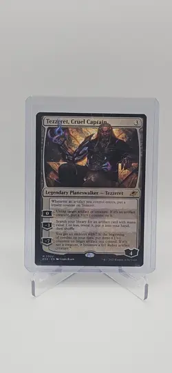 Tezzeret, Cruel Captain MTG Edge of Eternities M 0002 Legendary Planeswalker - Image 1
