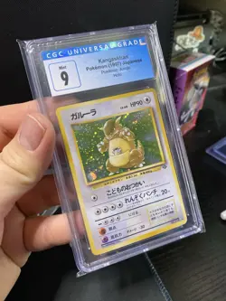 Pokemon Kangaskhan Jungle 115 Holo Rare Japanese 1997 CGC 9 Graded Card - Image 2