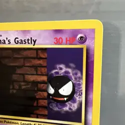 Sabrina's Gastly 96/132 1st Edition Pokemon Card Gym Challenge NM - Image 3