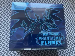 Pokemon TCG Phantasmal Flames ETB Factory Sealed Box New In Hand Ready to Ship - Image 1