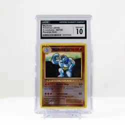 Pokemon Machoke Reverse Holo 58/108 XY Evolutions - CGC 10 Gem Mint - Image 2