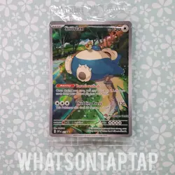 Pokemon Card Snorlax 051 Pokemon Center Black Star Promo Pokemon 151 ETB Sealed - Image 1