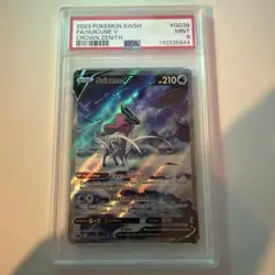 Suicune V FULL ART SWSH CROWN ZENITH #GG38/GG70 2023 POKEMON CARD - PSA 9 - Image 1