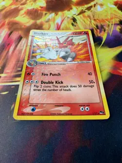 Blaziken 1/17 HP-DMG Holo Rare POP Series 1 2004 Pokemon TCG - Image 2