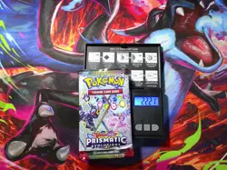 HEAVY! GOD PACKUUU 22.21g Prismatic Evolutions Pokemon TCG Booster (SEALED) - Image 1