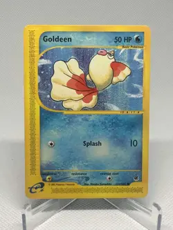 Pokemon TCG Goldeen Expedition Base Set 111/165 Non-Holo NM WOTC E-Reader - Image 1