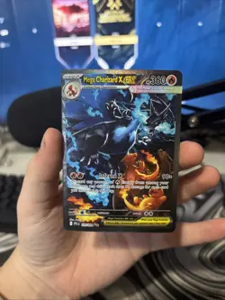 Pokemon TCG Phantasmal Flames Mega Charizard X EX SIR 125/094 (English) MINT - Image 1