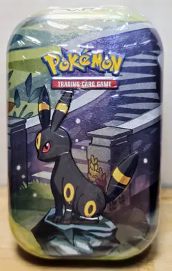 Pokemon Scarlet & Violet Prismatic Evolutions Mini Tin Umbreon TCG 2025 - Image 1