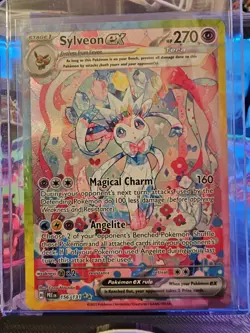 Pokemon Sylveon EX Prismatic Evolutions #156/131 Special Illustration Rare - Image 3