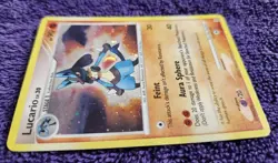 Lucario 6/130 Diamond & Pearl Base Set Holo Rare Pokemon *NICE* - Image 2
