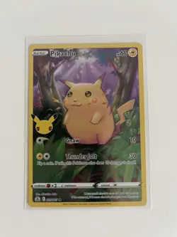 Pokemon Pikachu Celebrations Bundle X3 Pikachu 005 Zacian V & Zamazenta V NM - Image 2