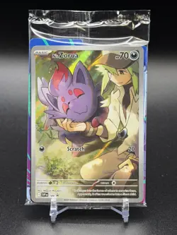 N's Zorua 189 Sv: Journey Together Black Star Promo SEALED Pokemon TCG - NM - Image 1