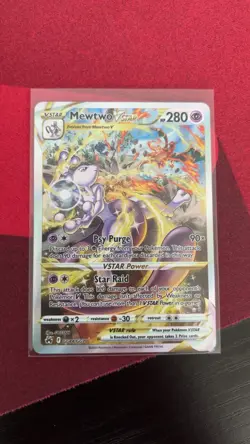 Pokemon Mewtwo VSTAR GG44/GG70 Crown Zenith NEAR MINT - Image 1