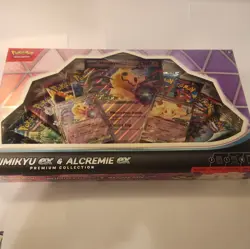 Pokemon TCG: Mimikyu ex & Alcremie ex Premium Collection Box - In Hand NEW - Image 1