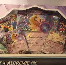 Pokemon TCG: Mimikyu ex & Alcremie ex Premium Collection Box - In Hand NEW - Image 2