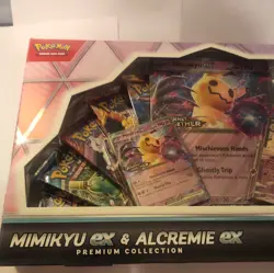 Pokemon TCG: Mimikyu ex & Alcremie ex Premium Collection Box - In Hand NEW - Image 3