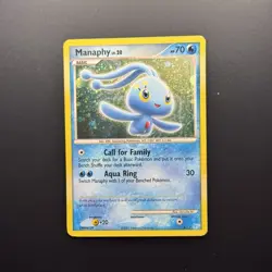 Manaphy - 4/12 - Diamond & Pearl Trainer Kit Holo LP - Image 1