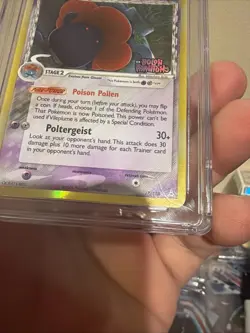 Pokemon Vileplume (Delta Species) 17/110 EX Holon Phantoms Reverse Holo CGC 8.5 - Image 3