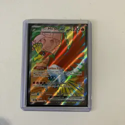 Pokemon TCG Ethan's Ho-Oh EX Ultra Rare Full Art Destined Rivals 209/182 - Image 1