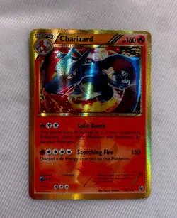 Pokemon 2012 Charizard 136/135 Plasma Storm Holo - Image 1