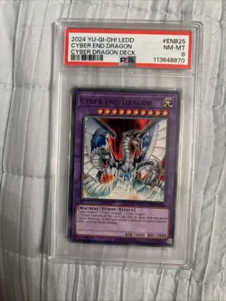 Yu-Gi-Oh! TCG Cyber End Dragon PSA 8 LEDD - Image 1