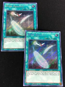 YUGIOH WING REQUITAL BROL-EN016 1ST SECRET X2 (NM) - Image 1
