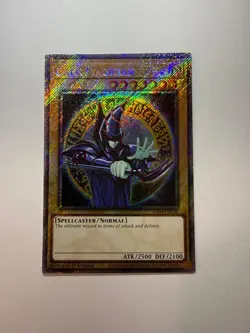 Yugioh - Dark Magician (9th Art) - Platinum Secret - 1st - RA04-EN106 - NM - Image 1