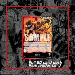 One Piece Sabo Complete Deck - OP13 READY TO PLAY (51 CARDS) - Image 2