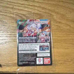 Bandai Namco Monkey.D.Luffy Holo Promo US Voyage One Piece CCG Card - Image 2