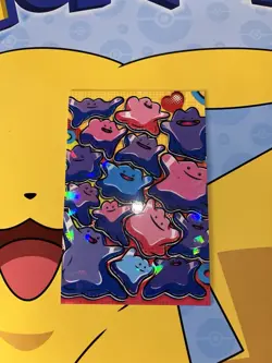 Ditto - Cracked Ice Holo - Team Rocket Card Database - Pokemon Card - Image 1