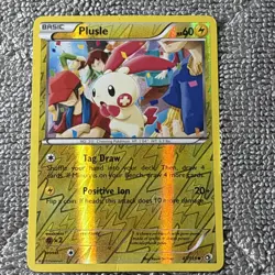 Plusle 47/113 Pokemon Card Reverse Holo Foil Uncommon Mint - Image 1
